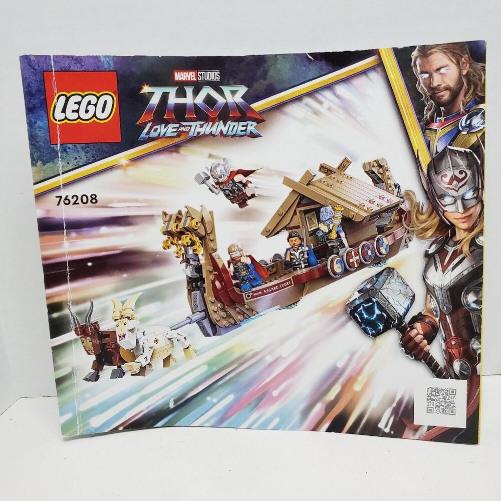 LEGO Marvel Super Heroes: The Goat Boat (76208). Manual Only.